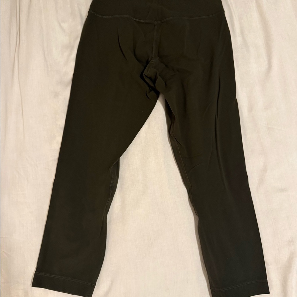 Lululemon Dark Olive Green Leggings